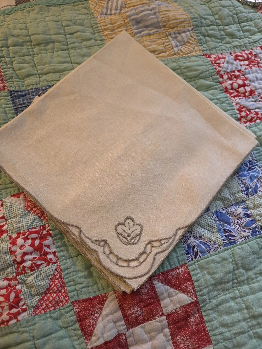 Vintage cream colored